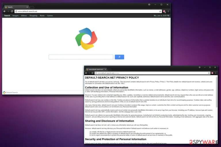Yahoo virus default-search hijack