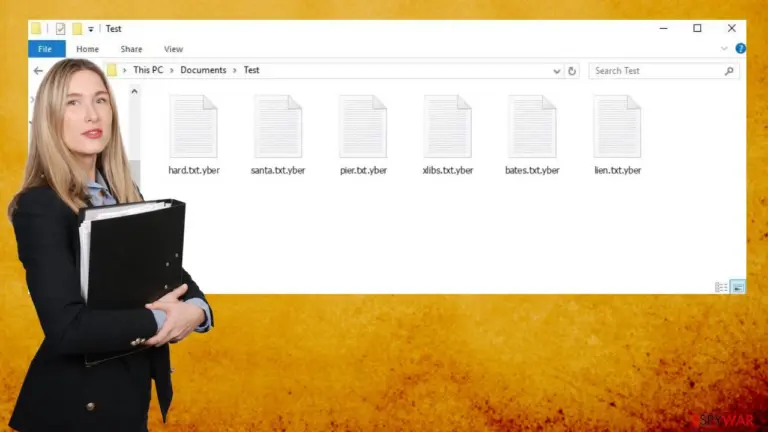 Yber file virus