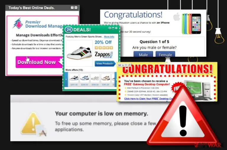 Your computer is low on memory Mac virus
