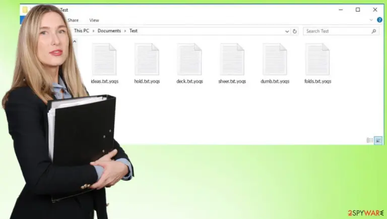 Yqos file virus