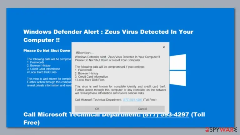 Zbot scam