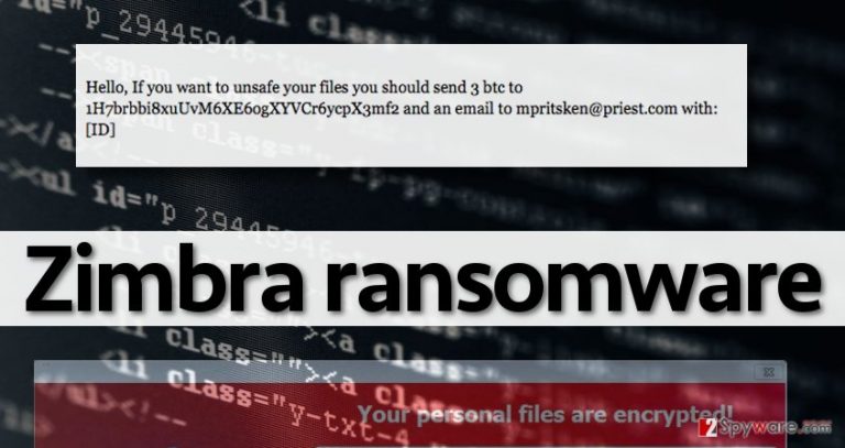 Zimbra ransomware encrypts data and asks to pay a large sum of money Zimbra ransomware encrypts data and asks to pay a large sum of money