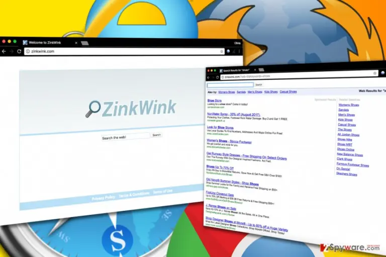 Zinkwink.com virus hijack