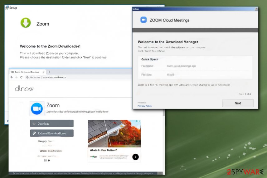Zoom virus versions: malicious site Zoom virus versions: malicious site
